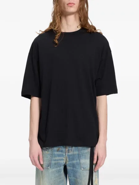 Tricou Ann Demeulemeester cu imagine negru