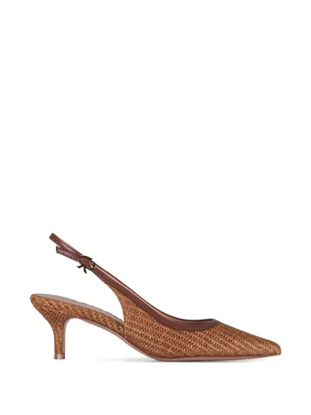 Pantofi cu toc Gianvito Rossi din piele maro