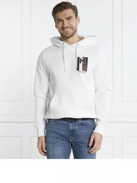 Tommy Hilfiger Hanorac alb