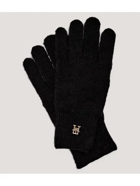 Tommy Hilfiger Mănuși cu adaos de lână negru