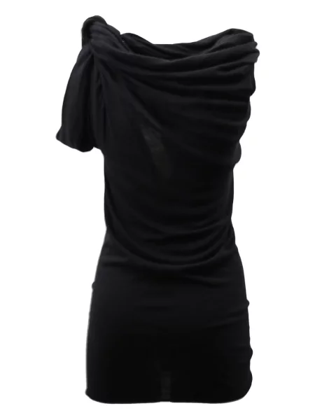 Top Rick Owens drapat negru