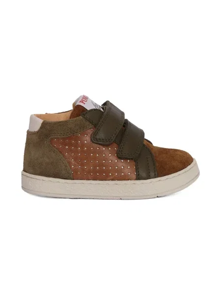 Sneakersy dziecięce Pom D'api brązowe