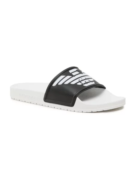 Klapki Emporio Armani czarne