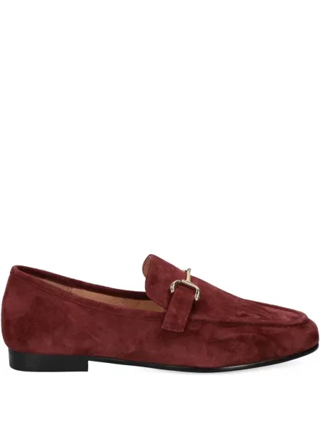 Pantofi loafer Bibi Lou cu cataramă roșu
