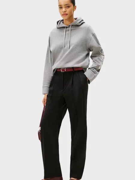 Махрова толстовка Tommy Hilfiger сіра