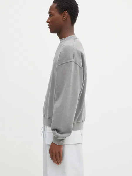Кофта Axel Arigato Distort Washed Sweatshirt з принтом сірий