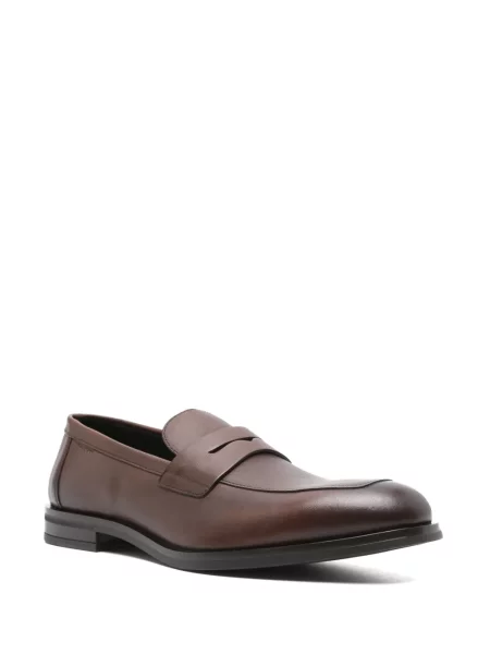 Pantofi loafer Stuart Weitzman maro