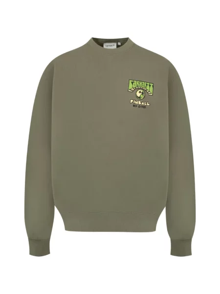 Pulover Carhartt Wip cu imagine verde