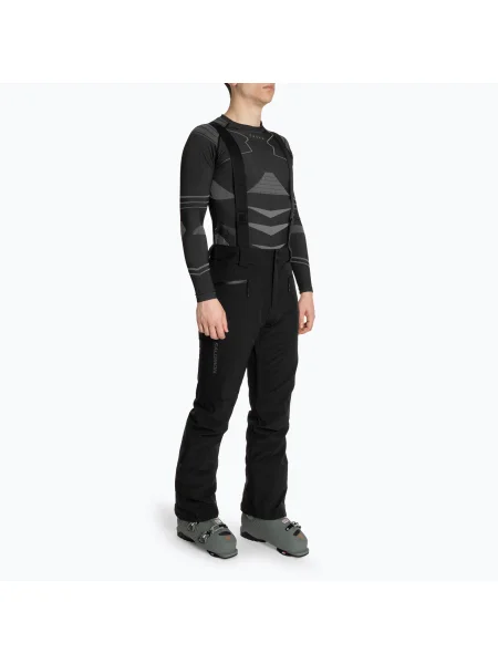 Pantaloni de schi pentru bărbați Salomon Edge deep black negru