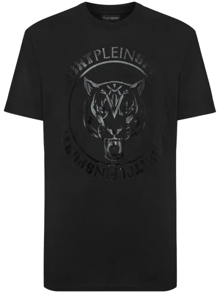 Tricou Plein Sport cu imagine negru