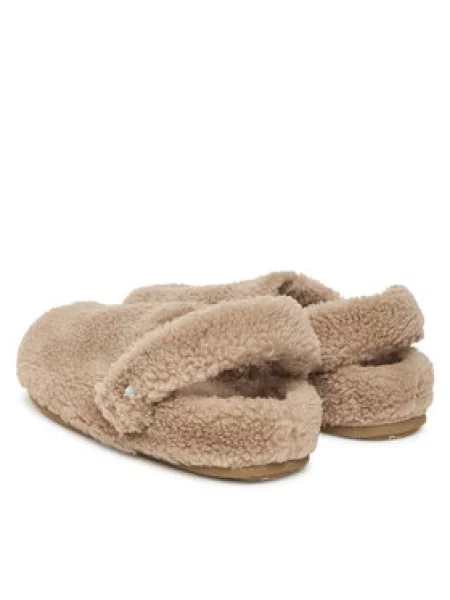 Crocs Naminės šlepetės Classic Cozzzy smėlio