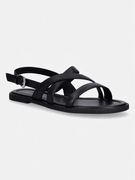 Vagabond Shoemakers sandale cu plat pentru femei din piele ZAIDA negru