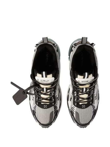 Fűzős csipkés sneaker Off-white fehér