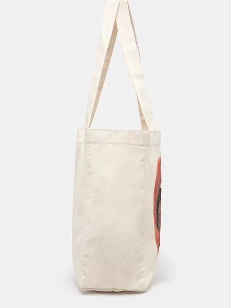 Fiorucci torebka Mouth Print beżowy