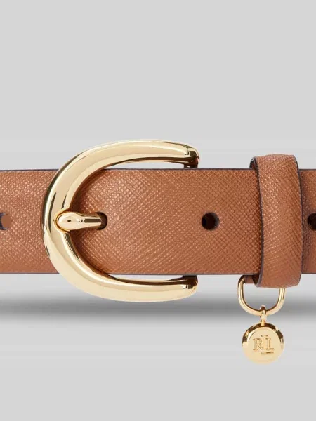 Pasek LAUREN RALPH LAUREN brązowy