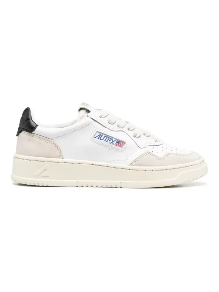 Sneakersy Autry skórzane białe