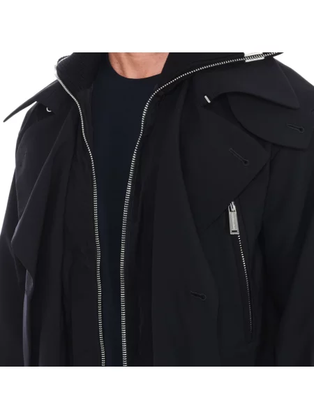 Trencz Dsquared2 wełniany czarny