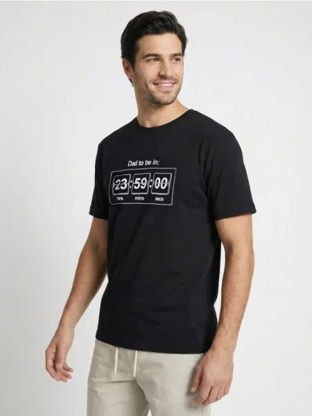 Sinsay koszulka czarny