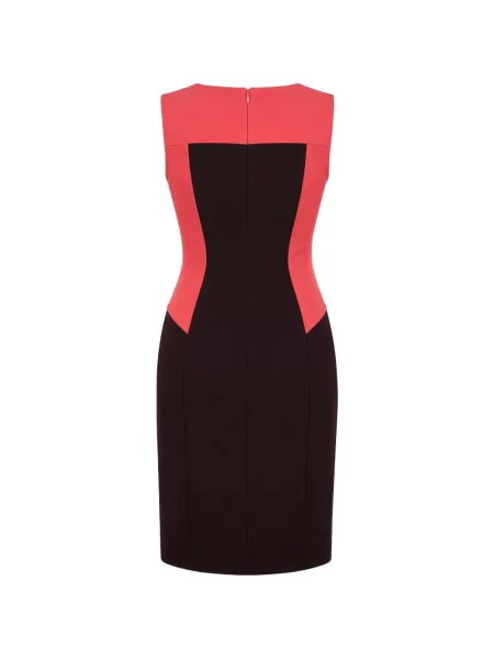 Rochie mini Cote fără mâneci maro