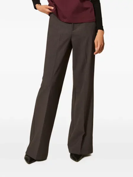 Pantaloni palazzo Twinset gri