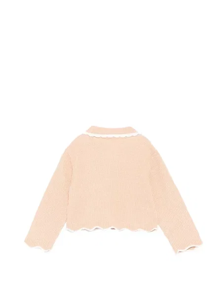 Top dziecięcy Emporio Armani różowy