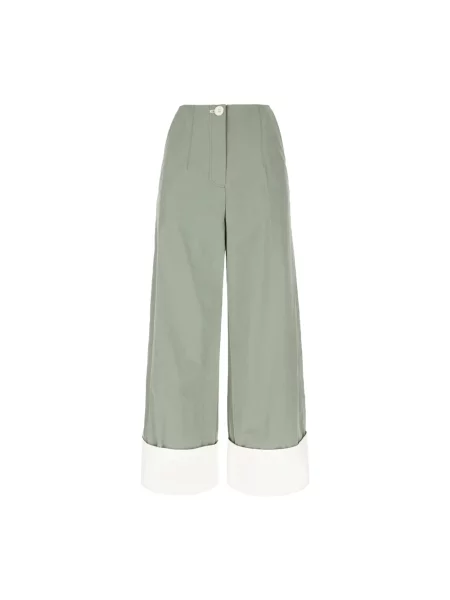 Spodnie Low Classic klasyczne zielone