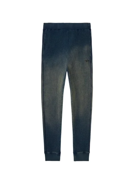 Pantaloni Diesel tricotate albastru