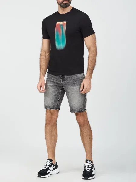 Шорти Armani Exchange сірі