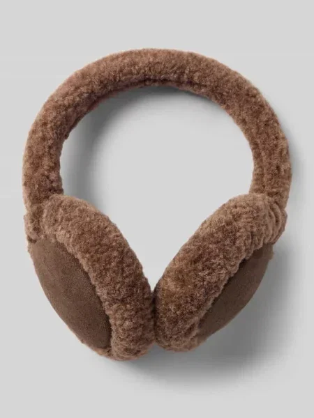Czapka Pieces z futerkiem