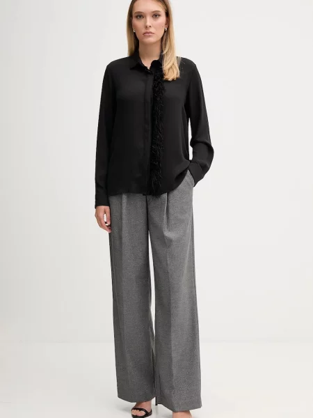 Сорочка Gaudi regular класичний комір чорний