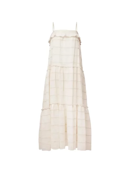Rochie maxi Drykorn cu volane
