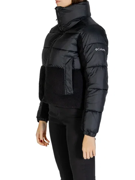 Kurtka hybrydowa Columbia Leadbetter Point II Sherpa Hybrid black niebieska