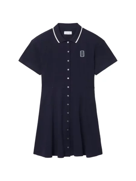 Rochie Lacoste evazată albastru
