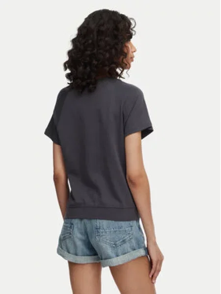 G-Star Raw Majica Raglan Mornarsko modra