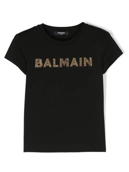 Koszulka dziecięca Balmain czarna