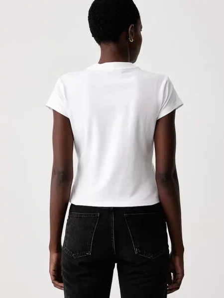 Calvin Klein Jeans T-shirt z biała