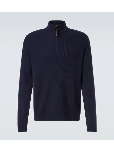 Pulover Bogner de lână albastru