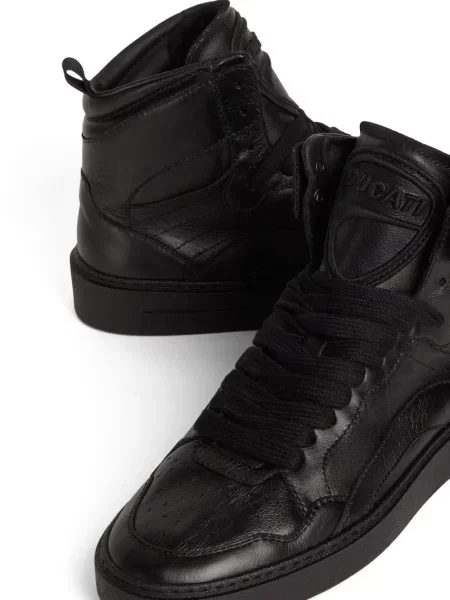 Sneakerși Dsquared2 din piele negru