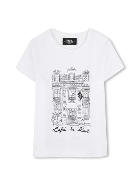 Karl Lagerfeld Kids Футболка S білий