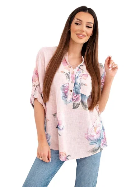 Lumera Halenka pudrová modrá
