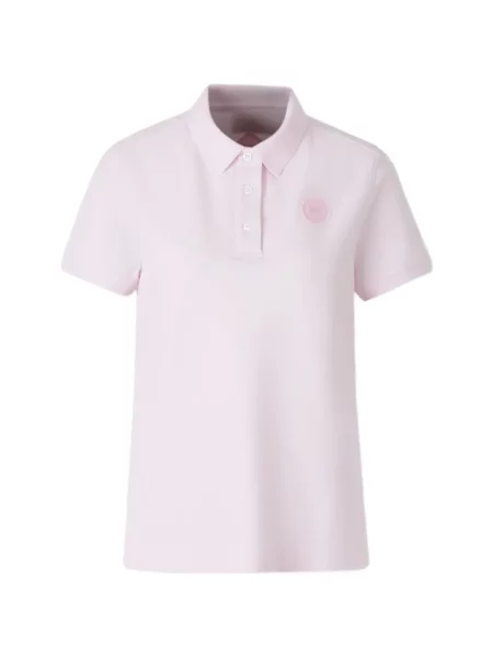 Polo Canada Goose cu autograf roz