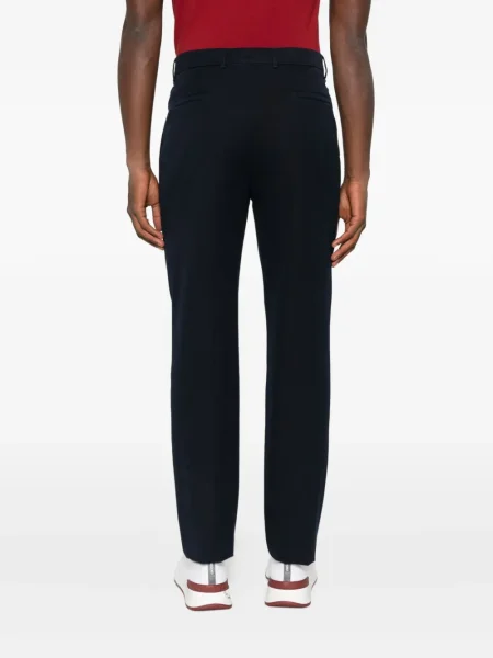Pantaloni Brunello Cucinelli plisate albastru