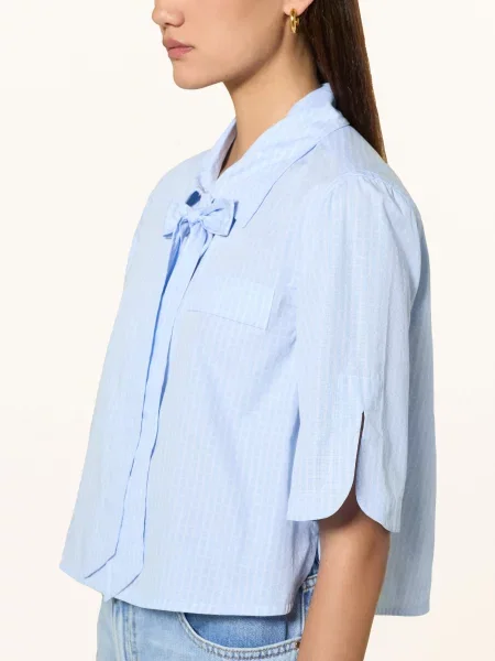 Claudie Pierlot Koszula blau biała