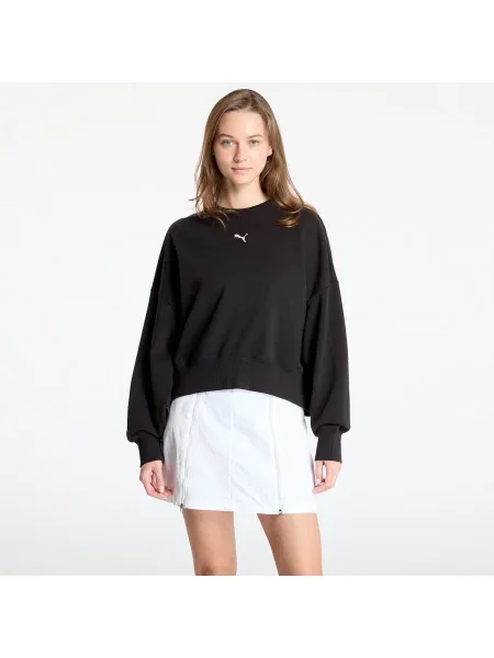 Bluza Puma z okrągłym dekoltem czarna