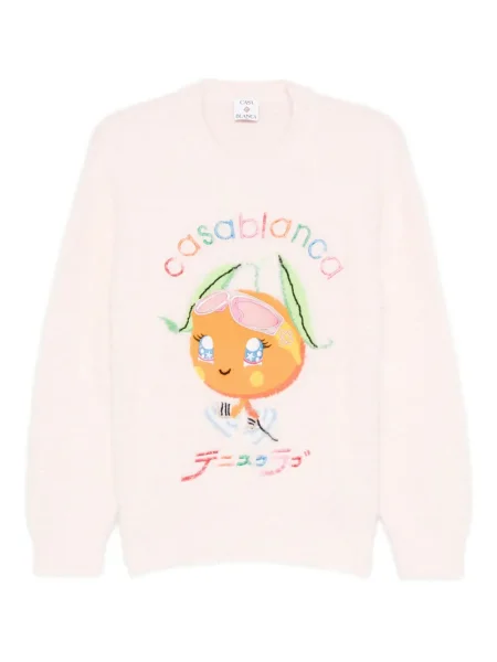 Суитчър Casablanca бродиран оранжево