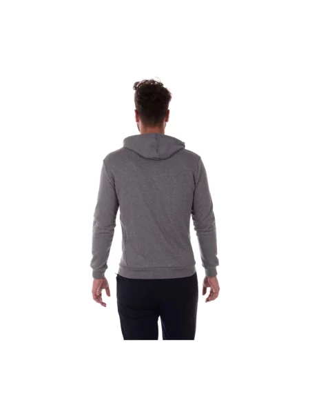 Bluza z kapturem Armani Jeans z kapturem szara
