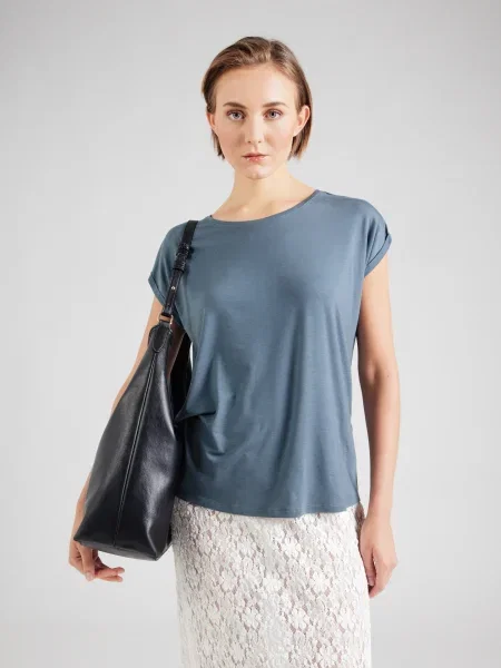 VERO MODA Tričko VMAVA námornícka modrá