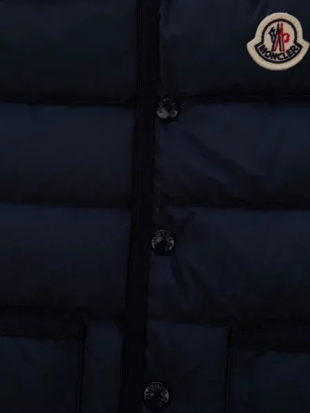 Kamizelka dziecięca Moncler Enfant niebieska