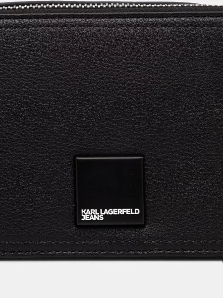 Кожаная сумка через плечо Karl Lagerfeld Jeans
