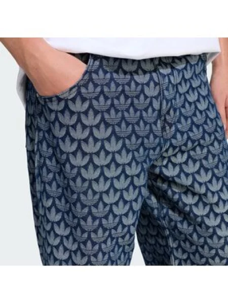 Adidas Džinsai Monogram mėlyna